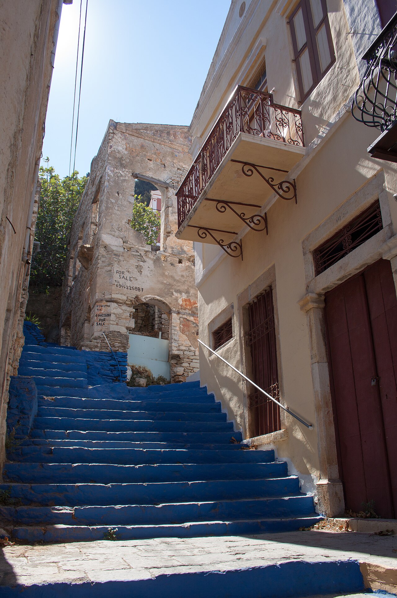 Foto fra Symi, Hellas – Stairs in Symi