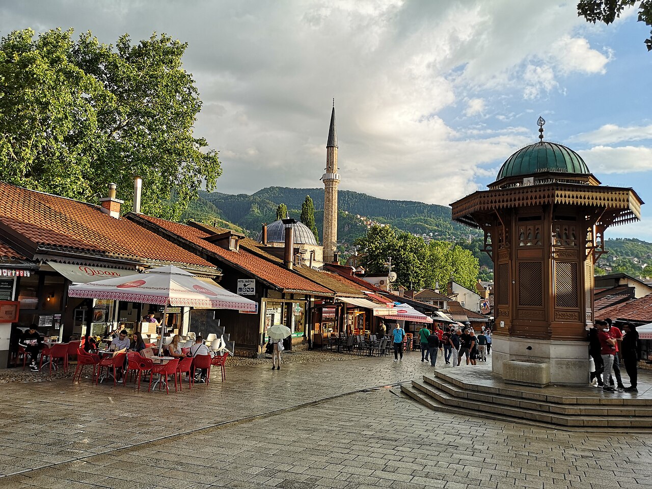 Foto fra Sarajevo, Bosnia-Hercegovina – Baščaršija