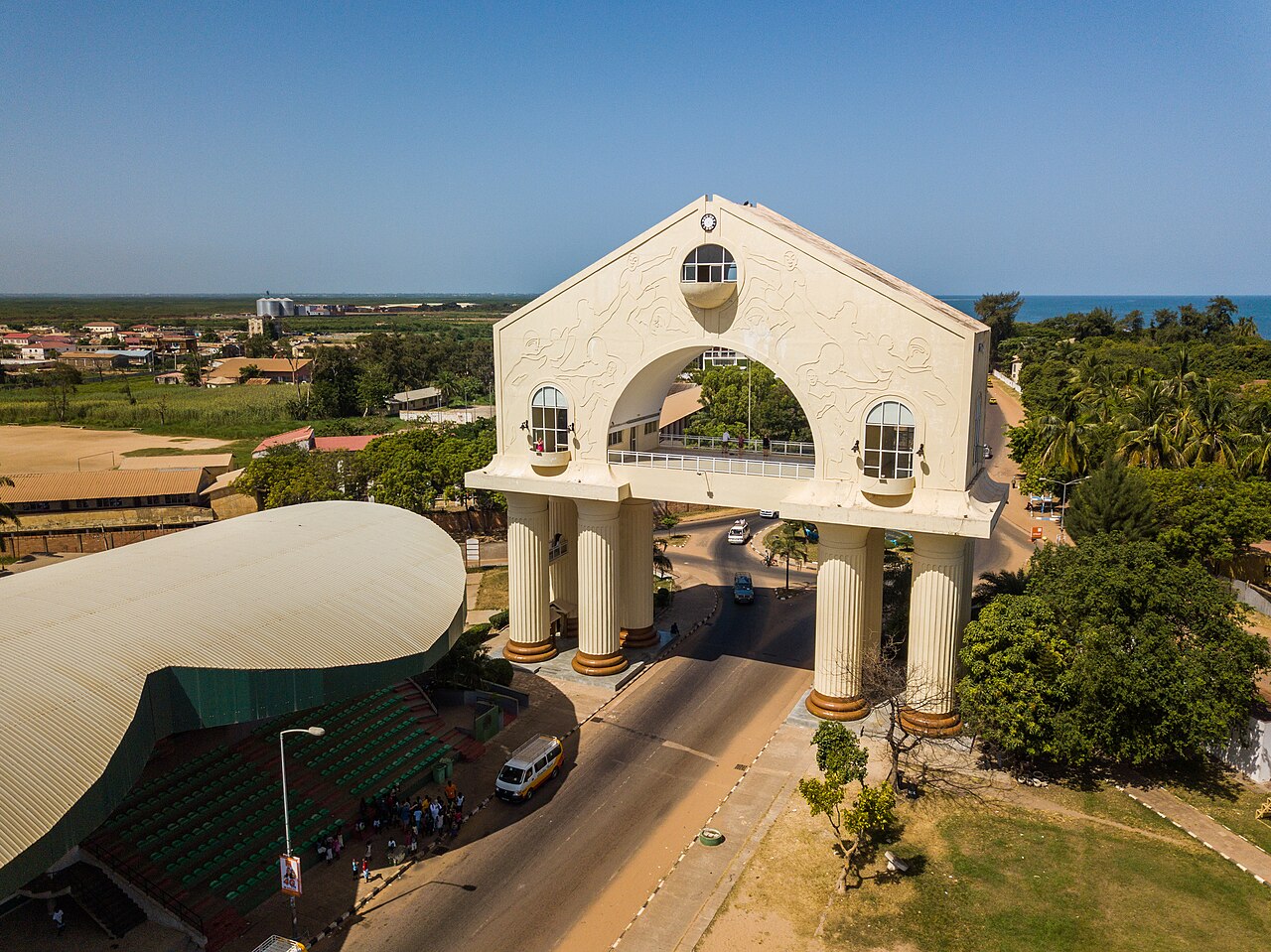 Foto fra Banjul, Gambia – Gambia, Banjul, Arch 22