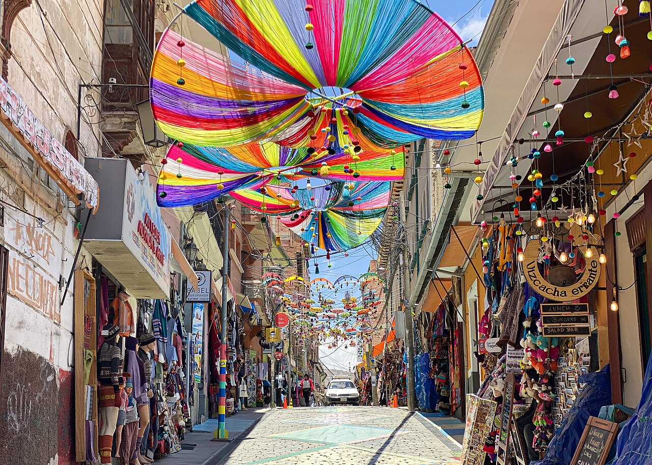 Foto fra La Paz, Bolivia – Calle Linares, La Paz