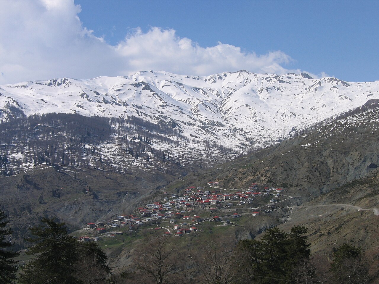 Foto fra Epirus, Hellas – Aetomilitsa-Densko