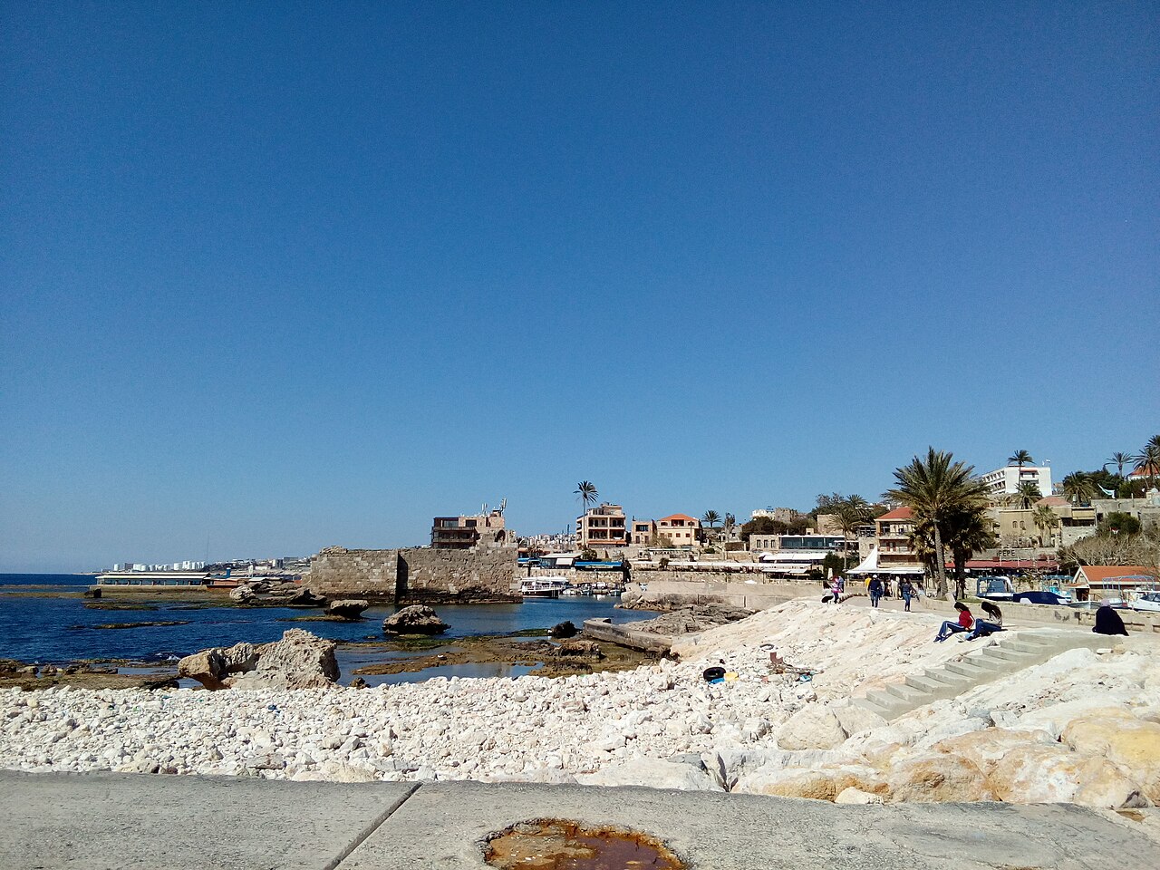 Foto fra Byblos, Libanon – Byblos le port