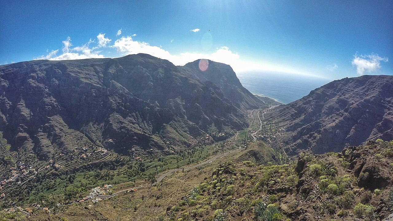 Foto fra Valle Gran Rey, Kanariøyene – Valle Gran Rey