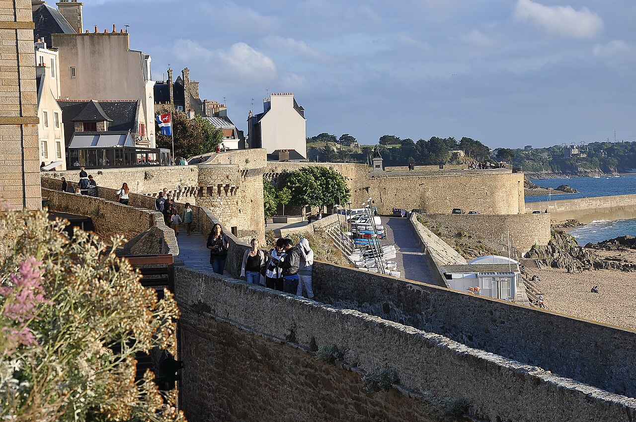Foto fra Saint-Malo, Frankrike – Saint-Malo remparts 001