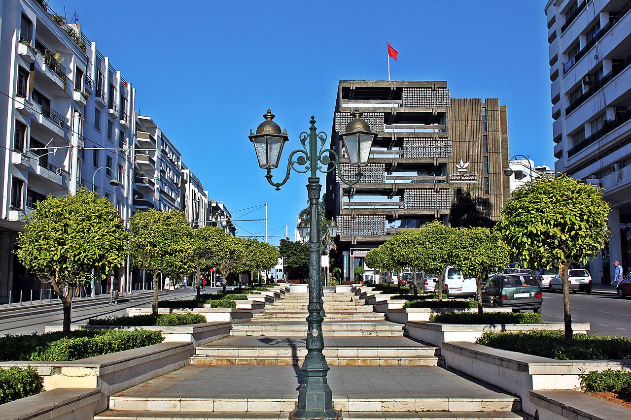 Foto fra Rabat, Marokko – Boulevard Rabat