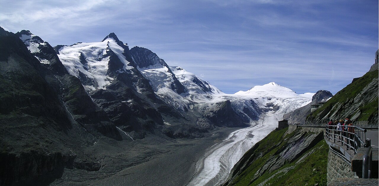 Foto fra Grossglockner, Østerrike – Grossglockner and Pasterze glacier