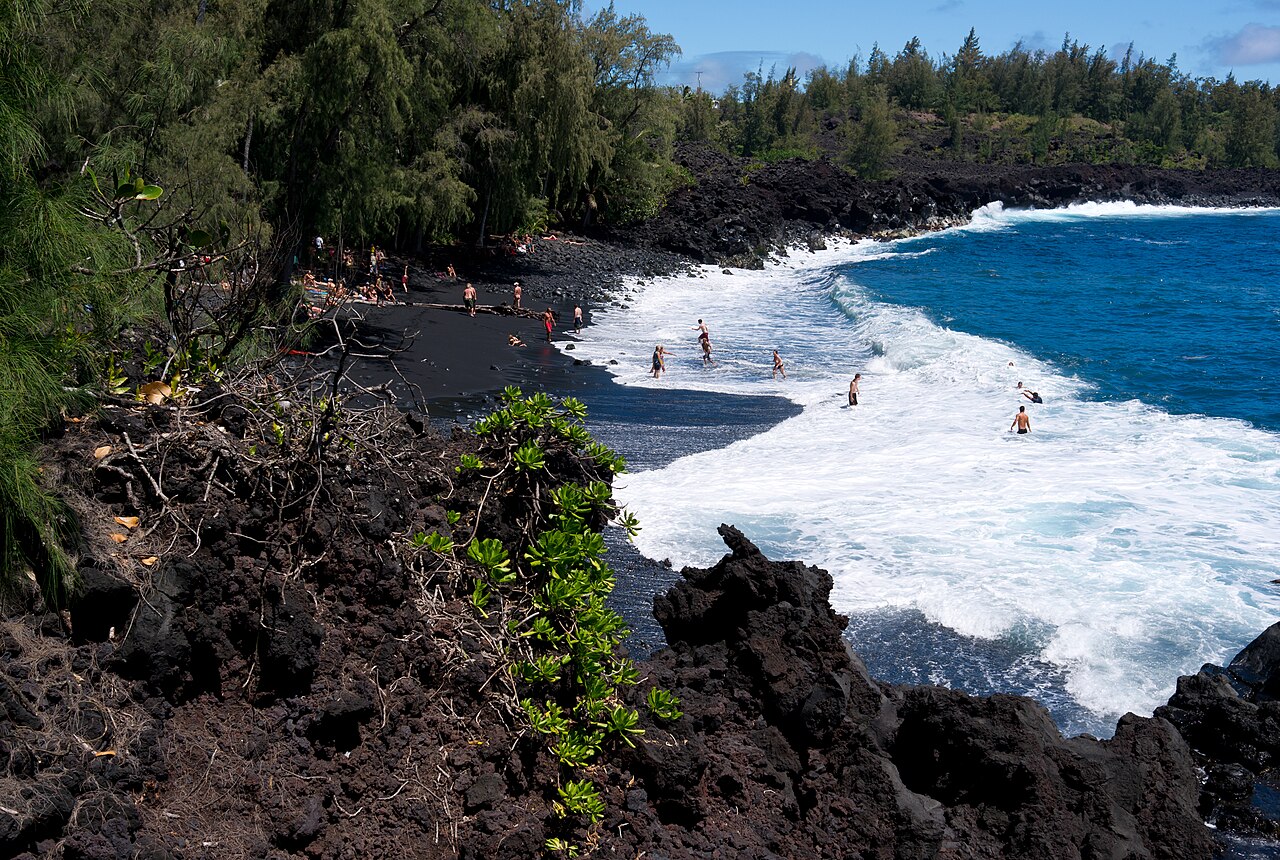 Foto fra Hawaii – Kehena Beach, Big Island