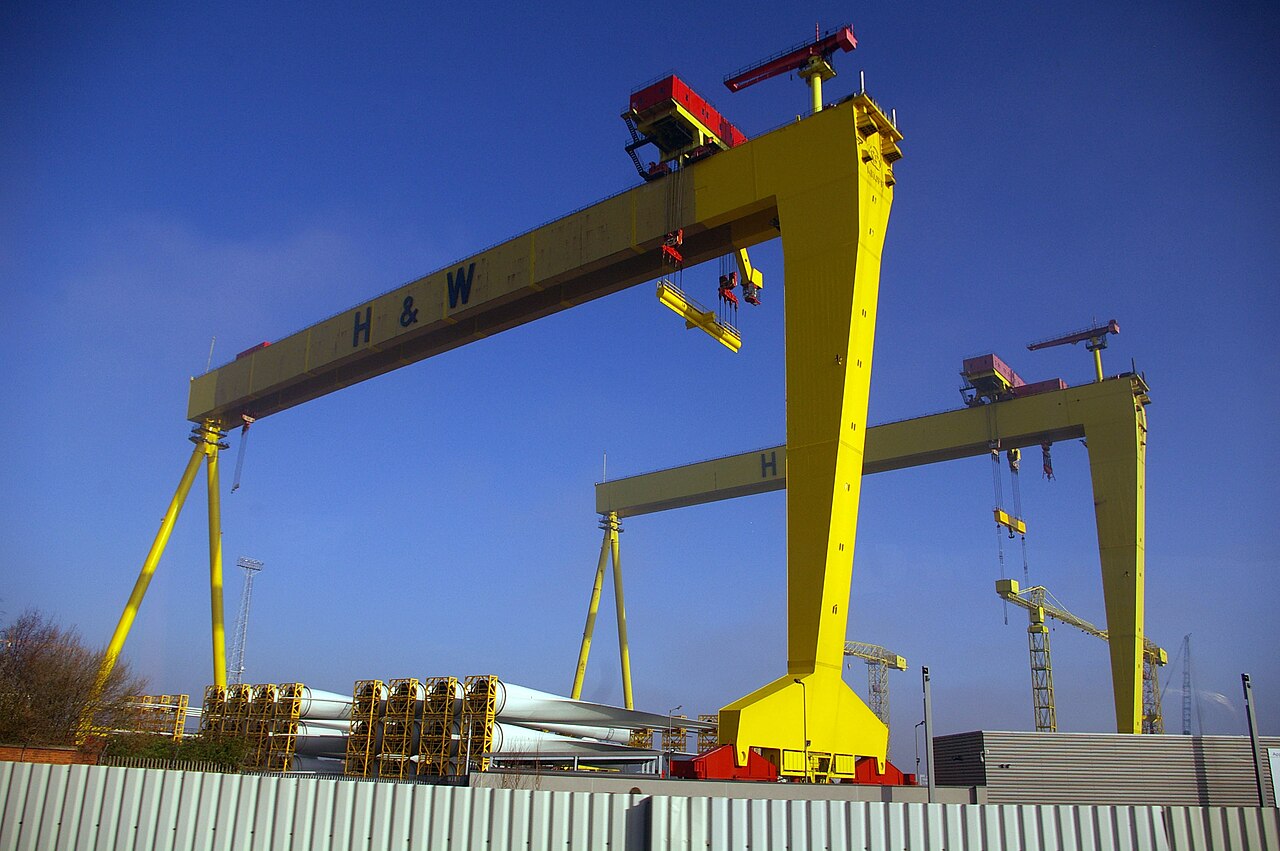 Foto fra Belfast, Irland – Harlandandwolffcranes