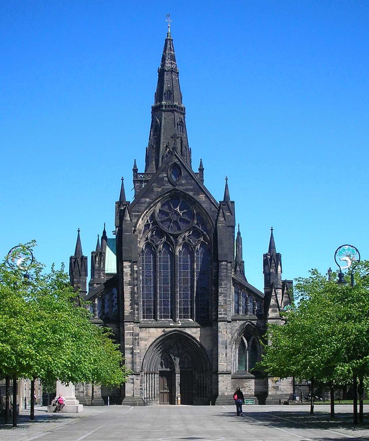 Foto fra Glasgow, Skottland – Glasgow-cathedral-may