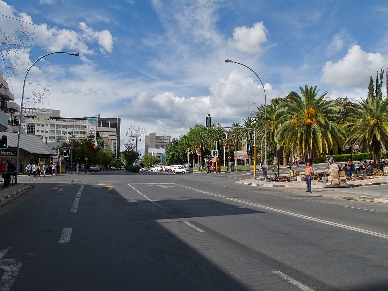 Foto fra Windhoek, Namibia – Independence Avenue Windhoek Namibia