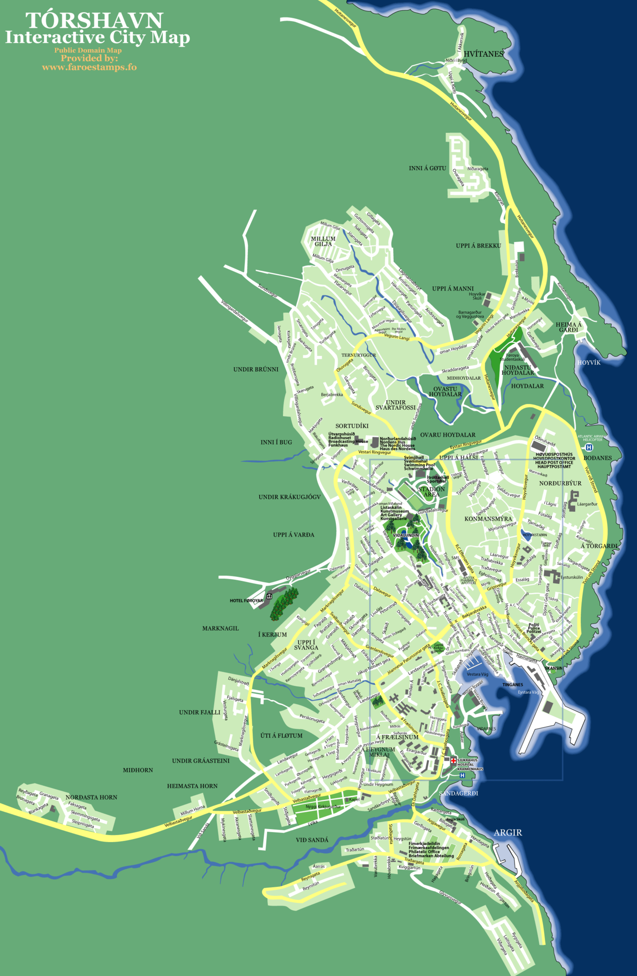 Foto fra Torshavn, Færøyene – Torshavn