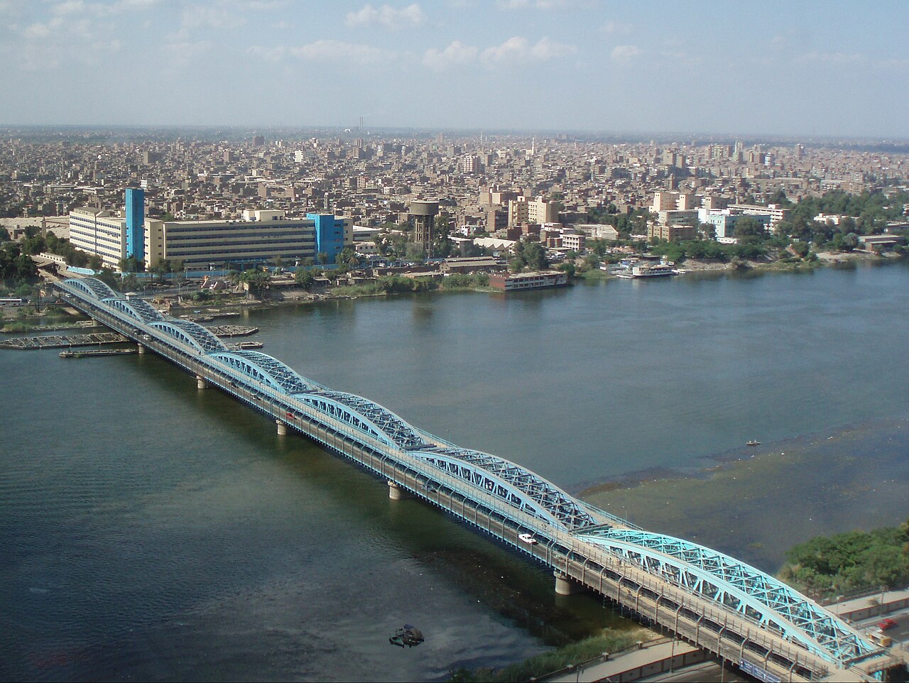 Foto fra Giza, Egypt – Imbaba Bridge