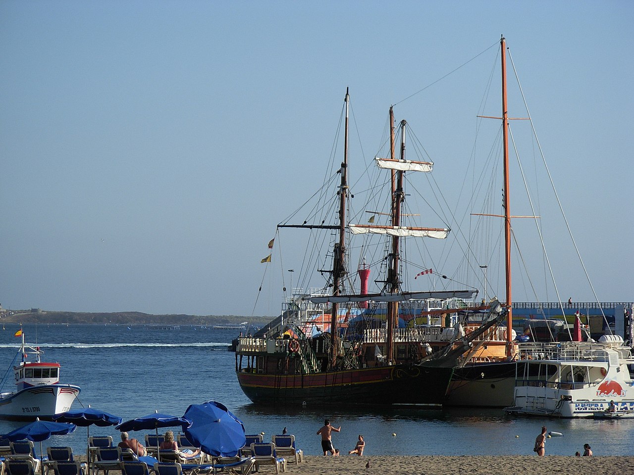 Foto fra Los Cristianos, Kanariøyene – Sailing ship Tenerife