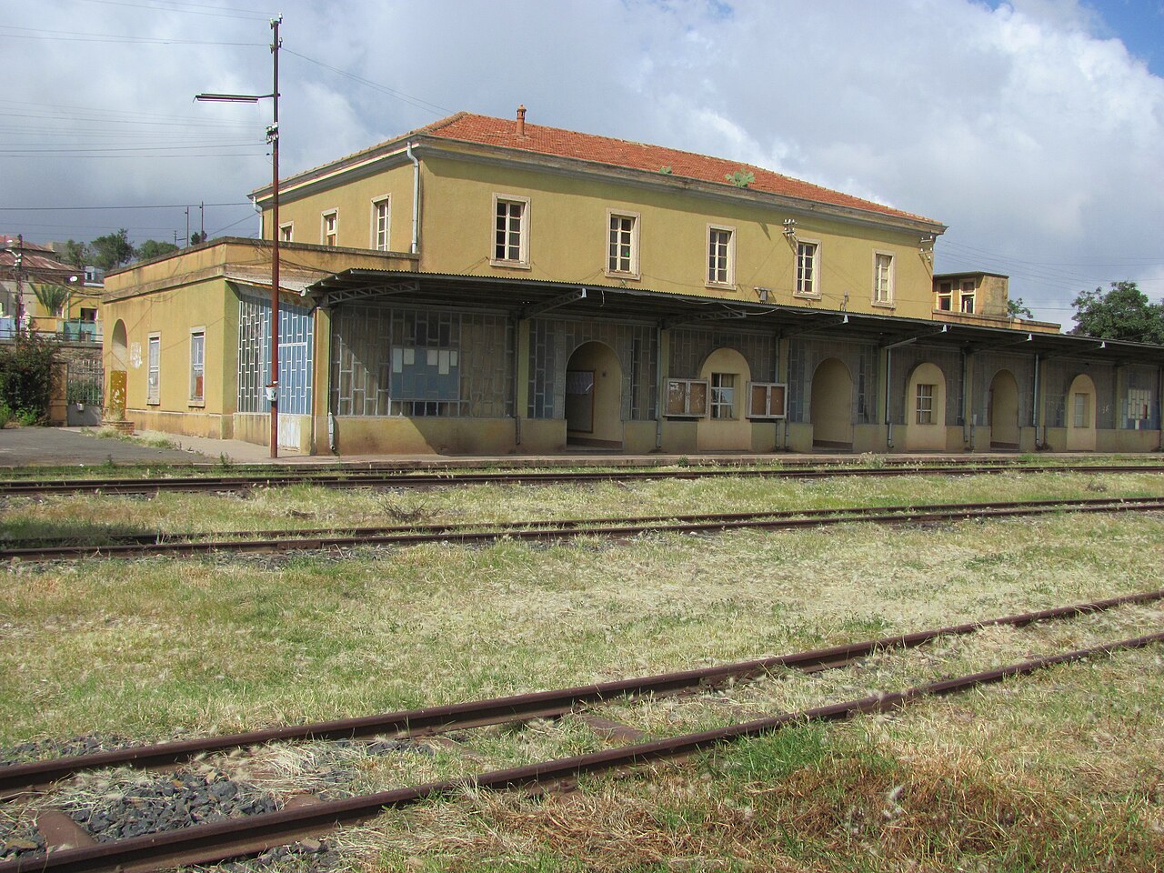 Foto fra Asmara, Eritrea – Bf Asmara Gleisseite
