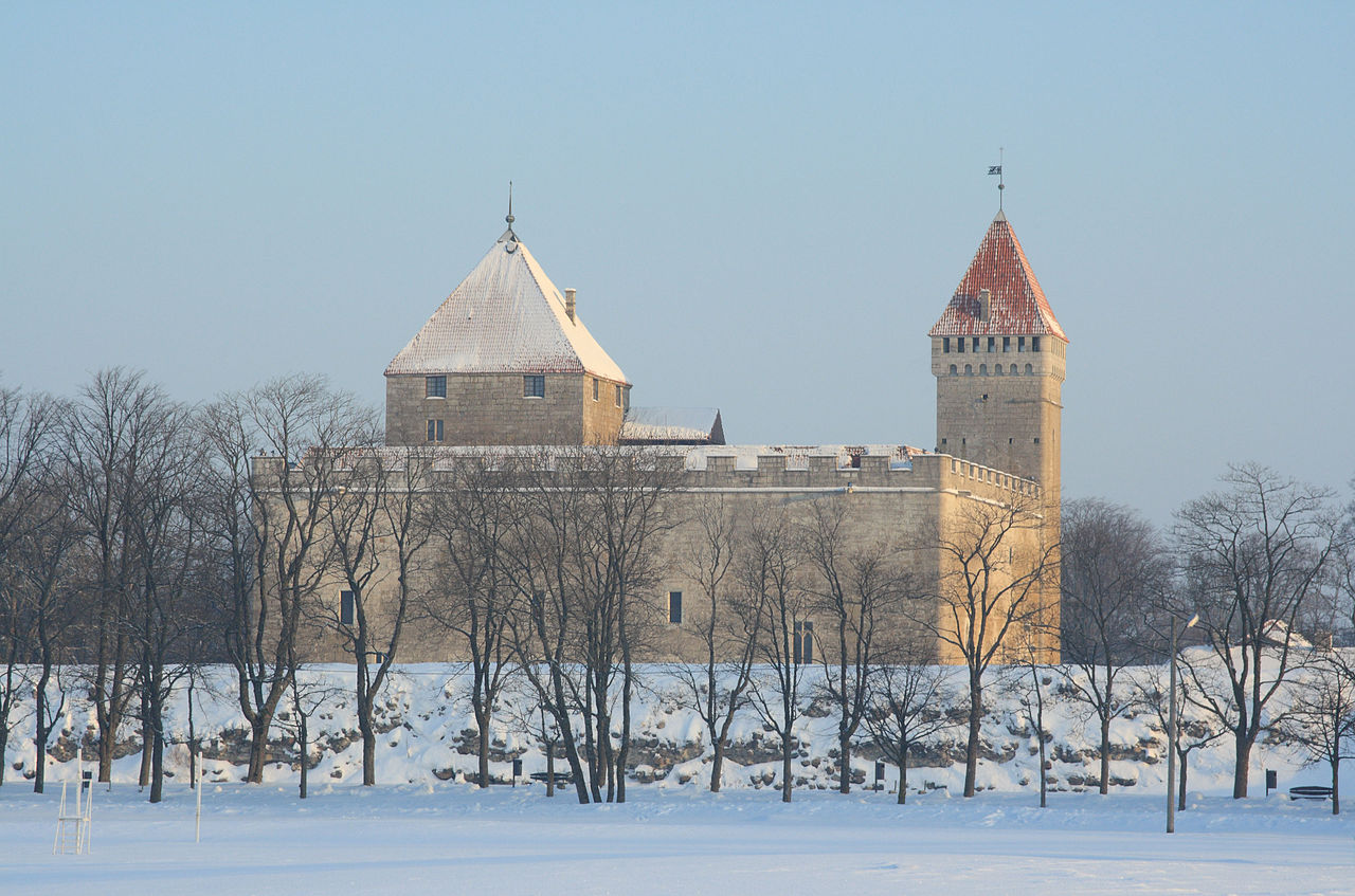 Foto fra Saaremaa, Estland – Kuressaare-linnus