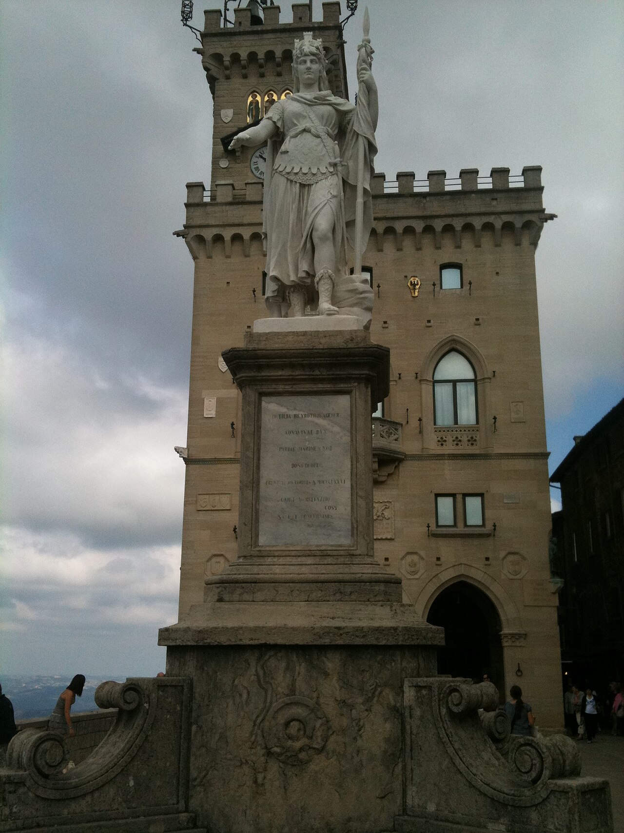 Foto fra City of San Marino – Statua della Libertà