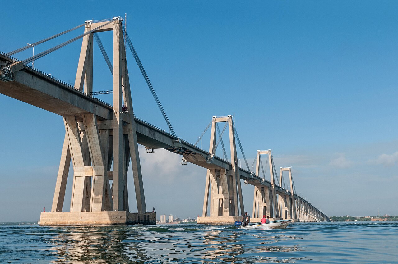 Foto fra Venezuela: General Rafael Urdaneta Bridge view from the lake to Cabimas side