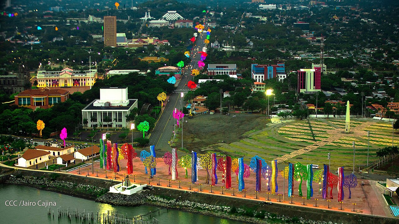 Foto fra Managua, Nicaragua – Avenida Bolivar A Chavez