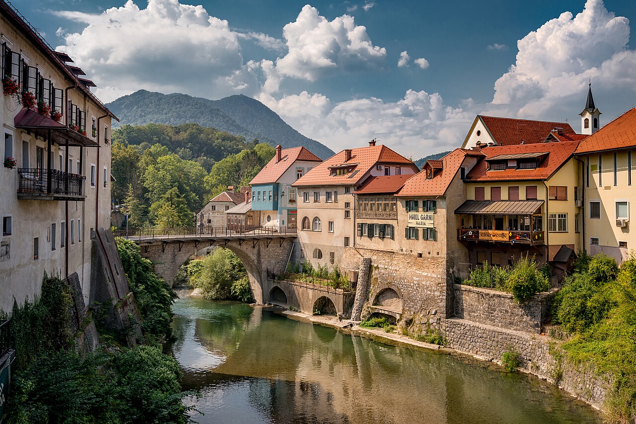 Foto fra Slovenia – Cappuchin Bridge