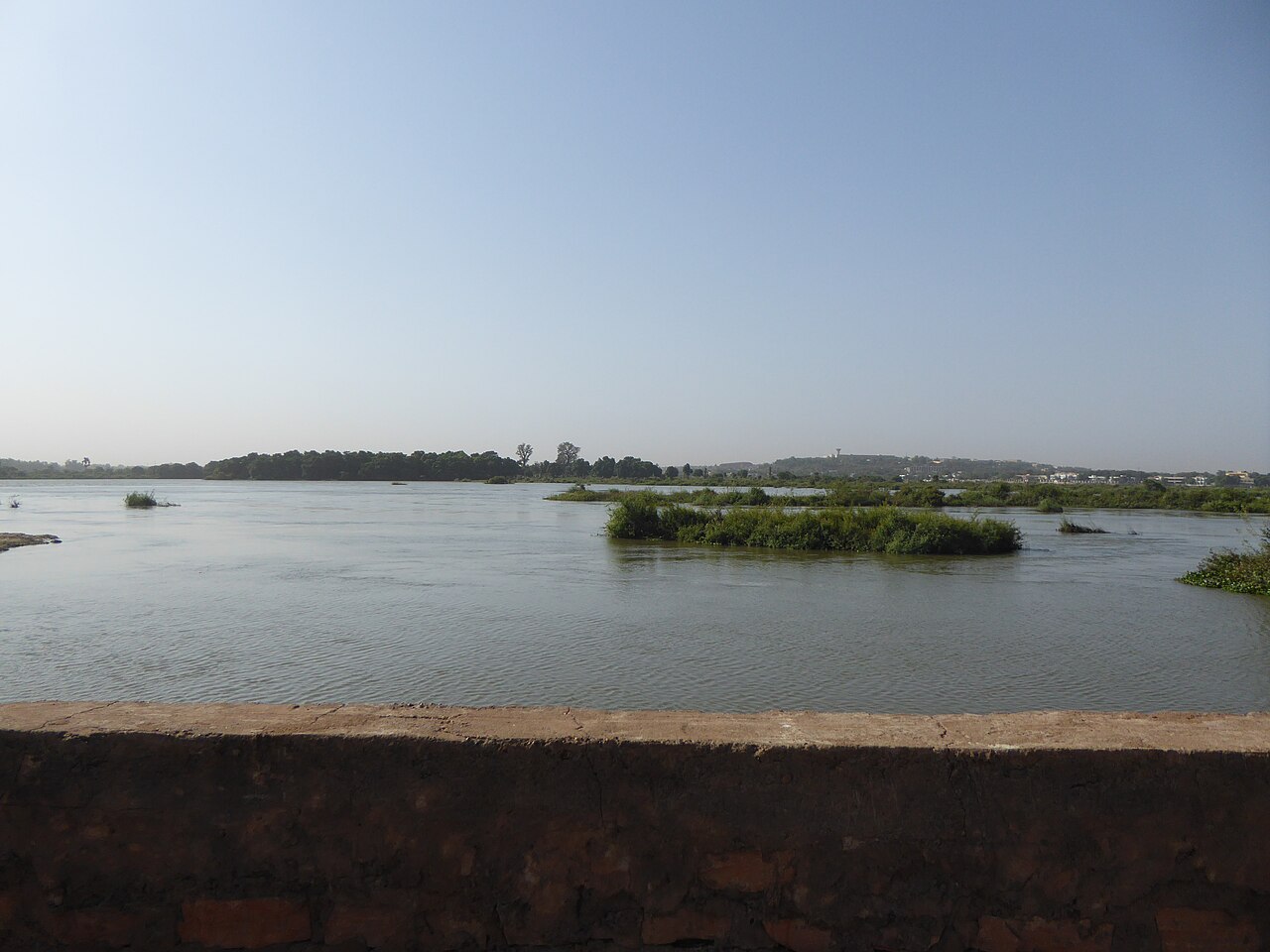 Foto fra Bamako, Mali – ViewFromTheSouthernShoreOfCiteDuNiger