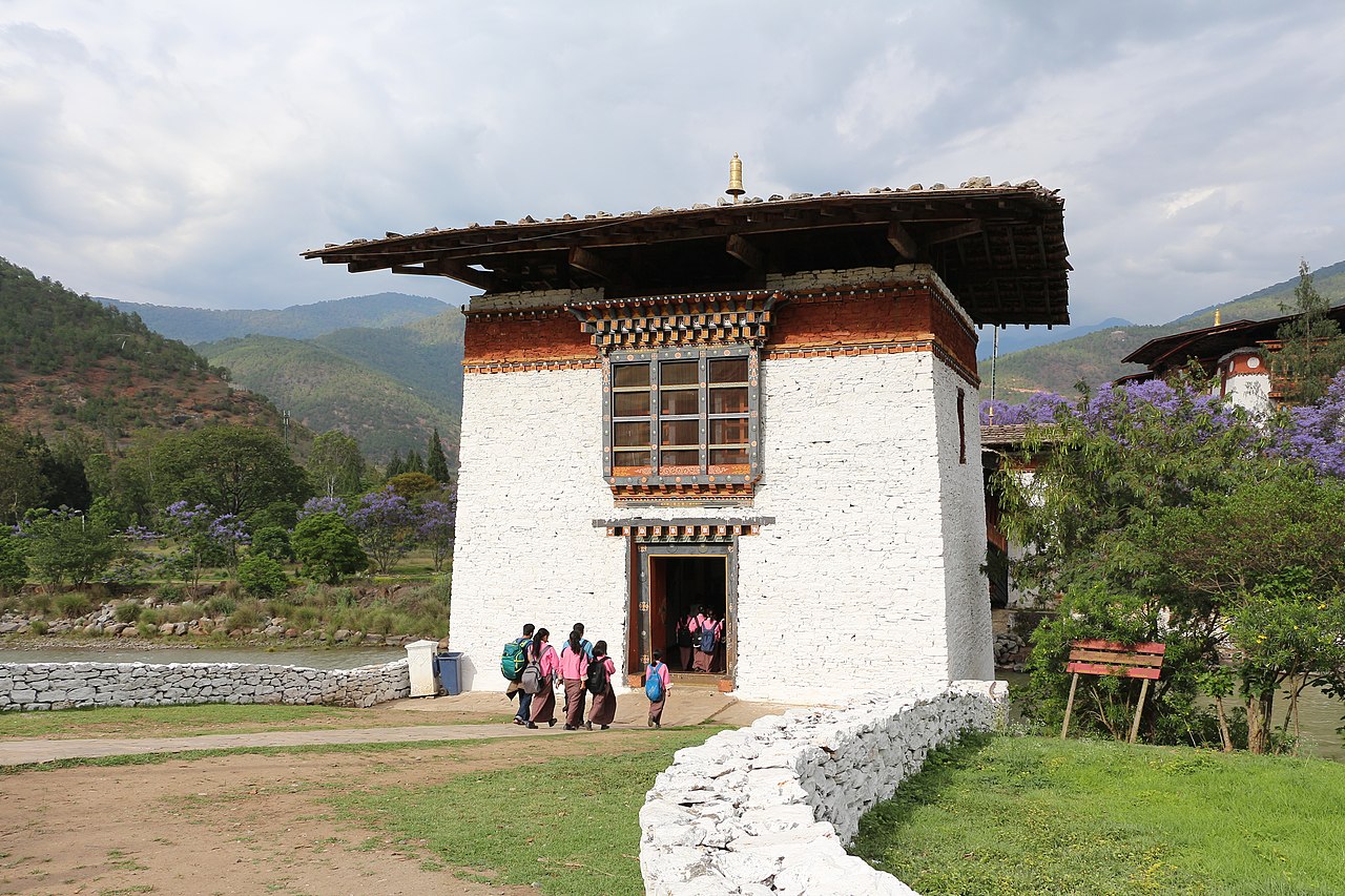 Foto fra Bhutan – BH623b-Puna Mochhu Bazam