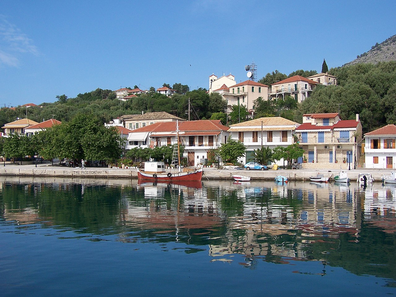 Foto fra Lefkas, Hellas – Kalamos Town 2