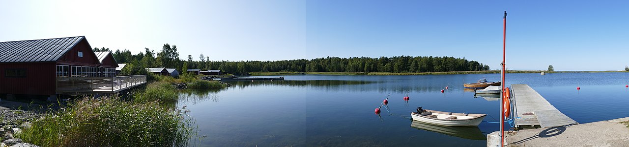 Foto fra Kristinestad, Finland – Kiilin satama ja Salteriet