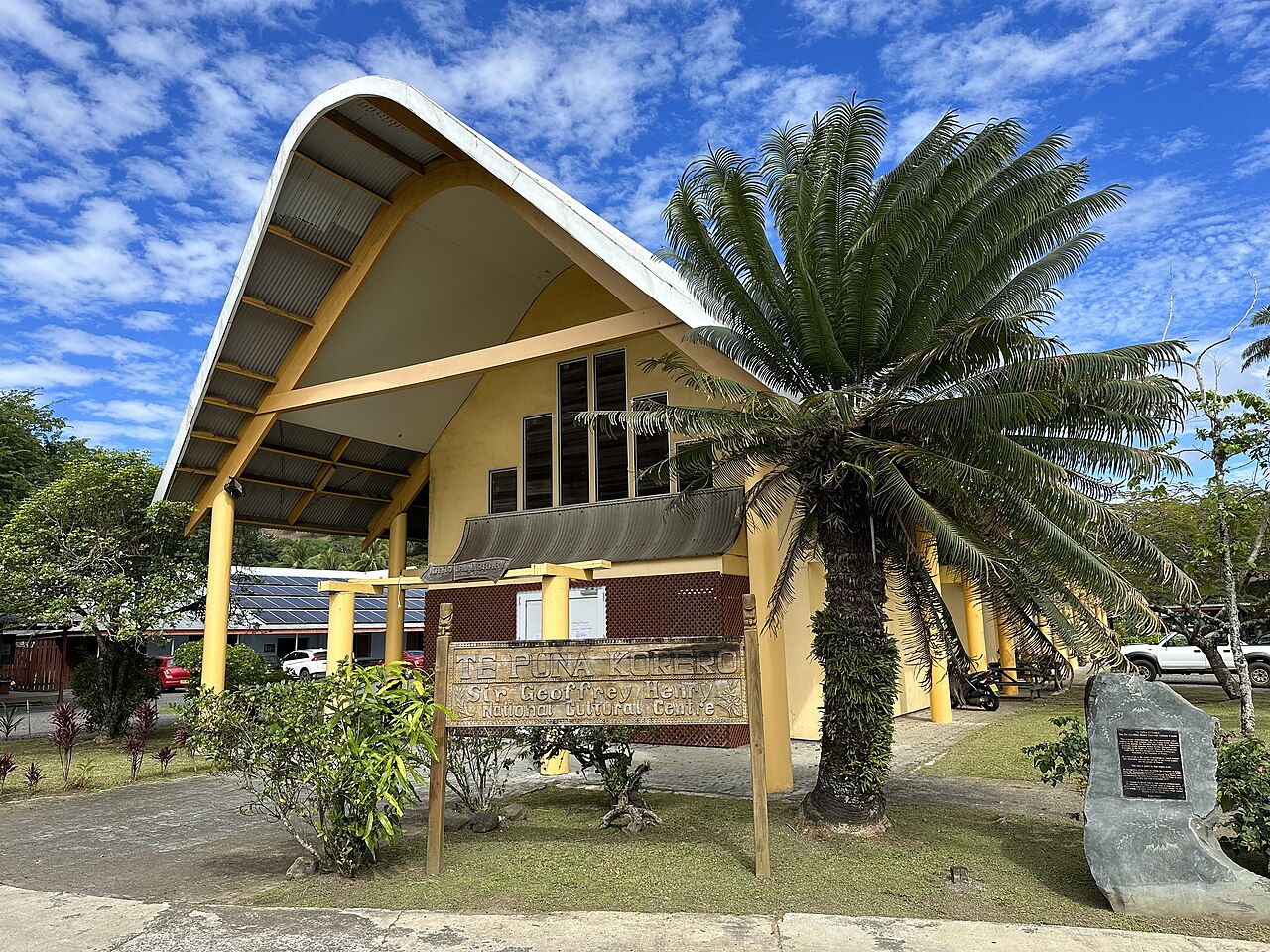Foto fra Avarua, Cookøyene – Cook Islands National Library