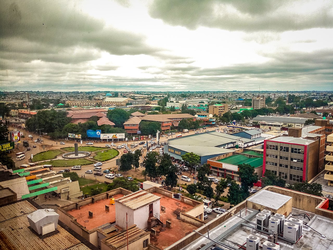 Foto fra Lusaka, Zambia – Kafue round about