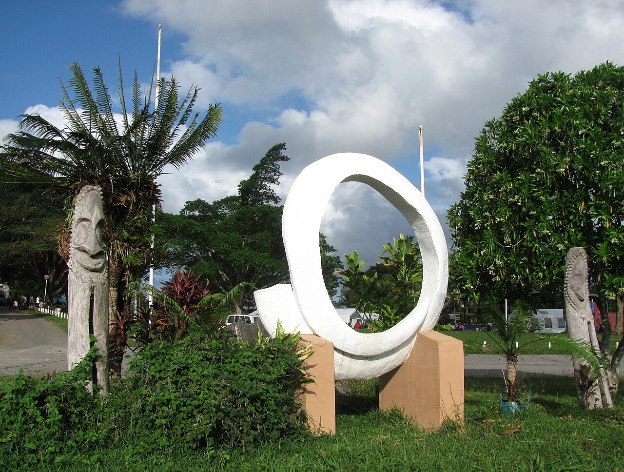 Foto fra Port Vila, Vanuatu – PortVilaMemorialAtParliament