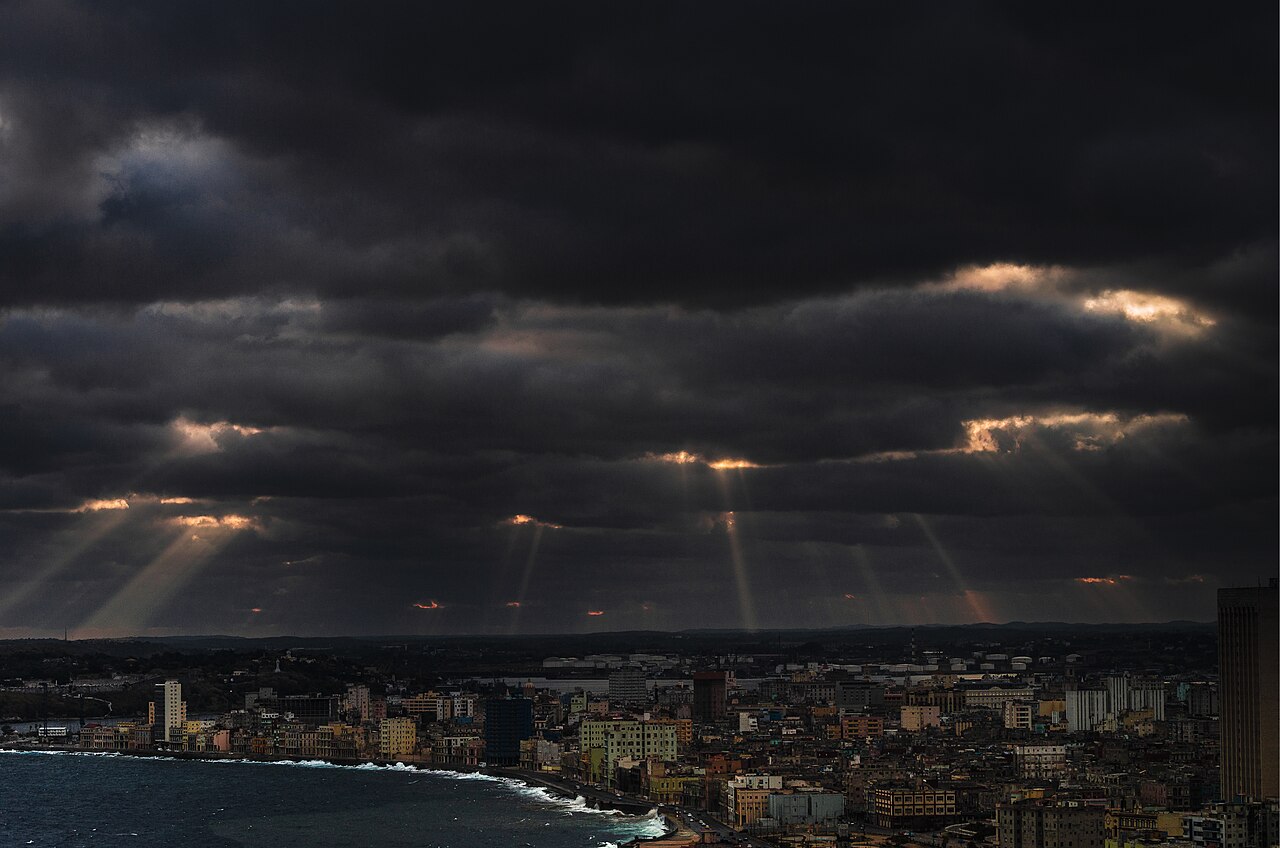 Foto fra Havana, Cuba – Cloudburst over Havana