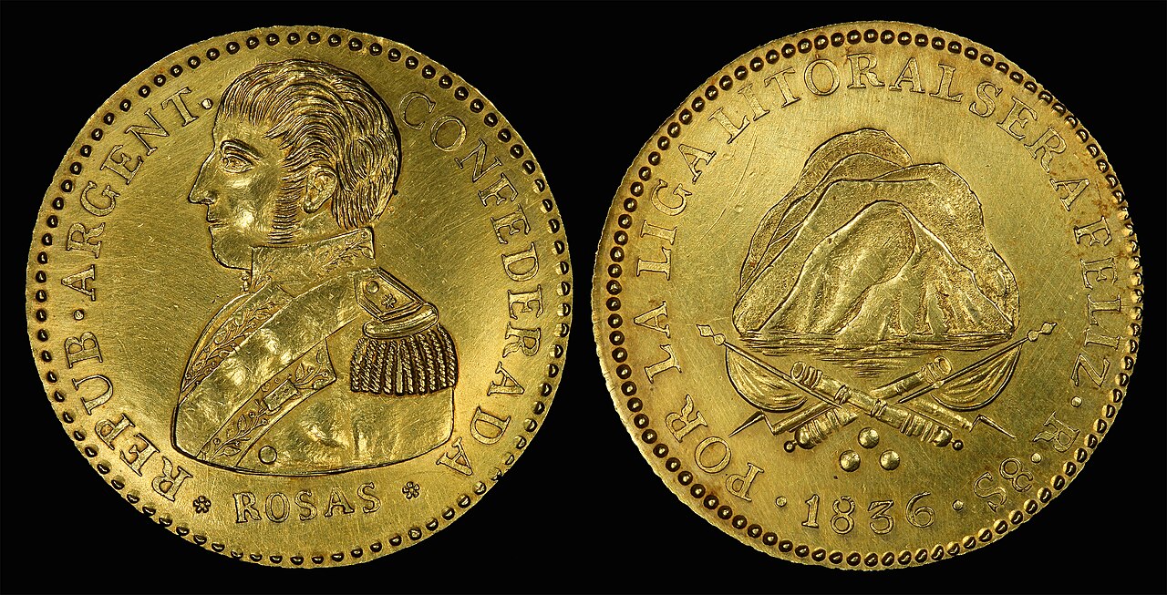 Foto fra Argentina – Argentina 1836 8 Escudos