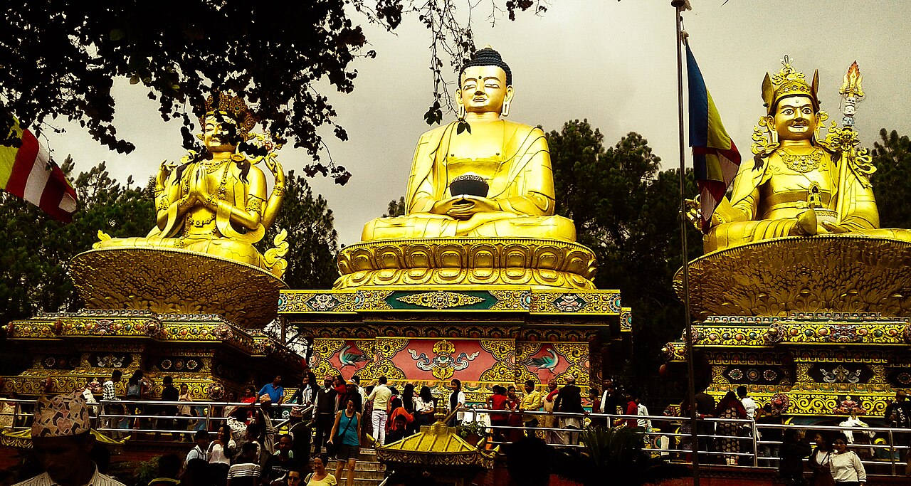 Foto fra Kathmandu, Nepal – Gautam buddha statue