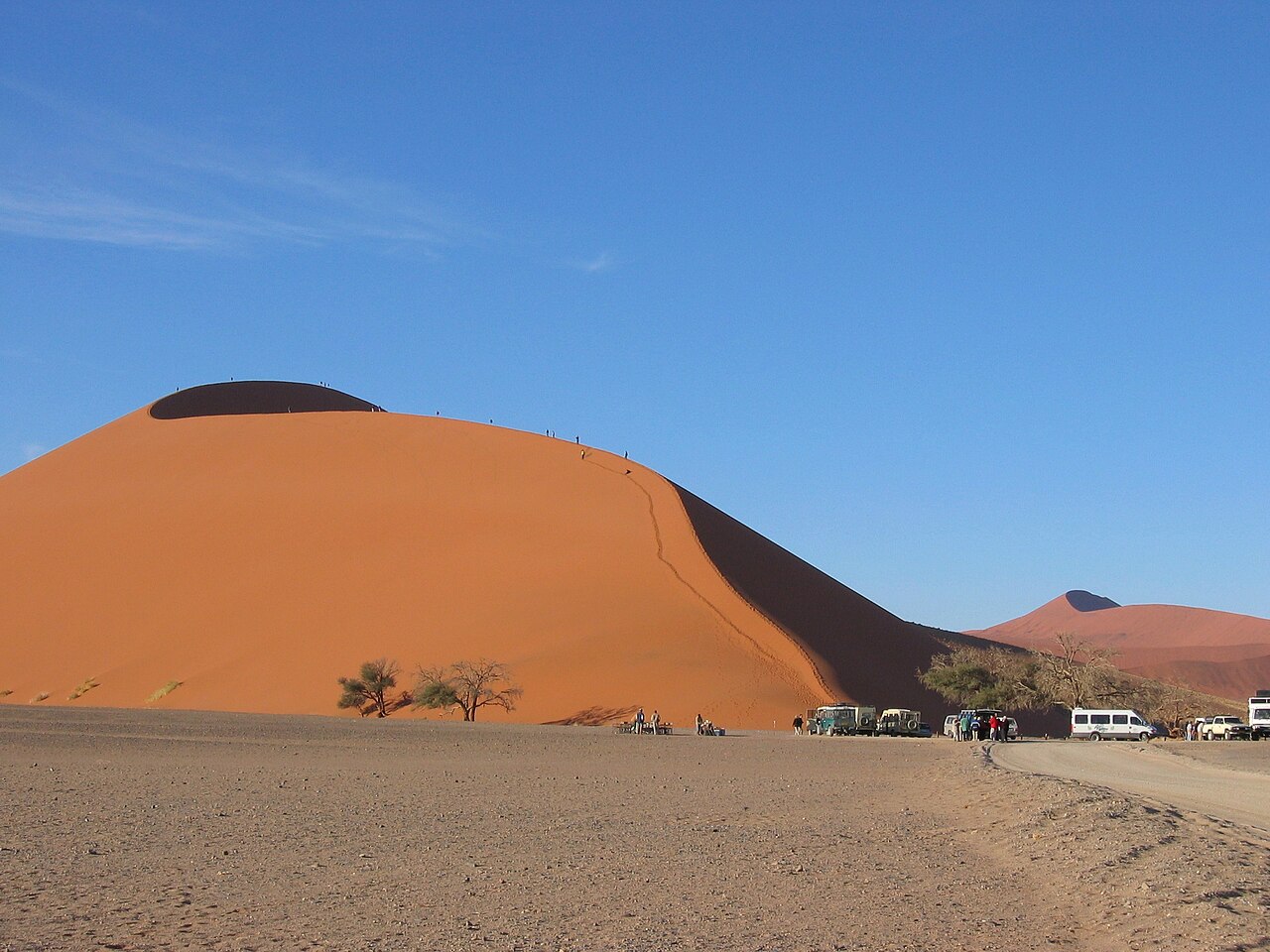 Foto fra Sossusvlei, Namibia – Düne 45 Sossusvlei