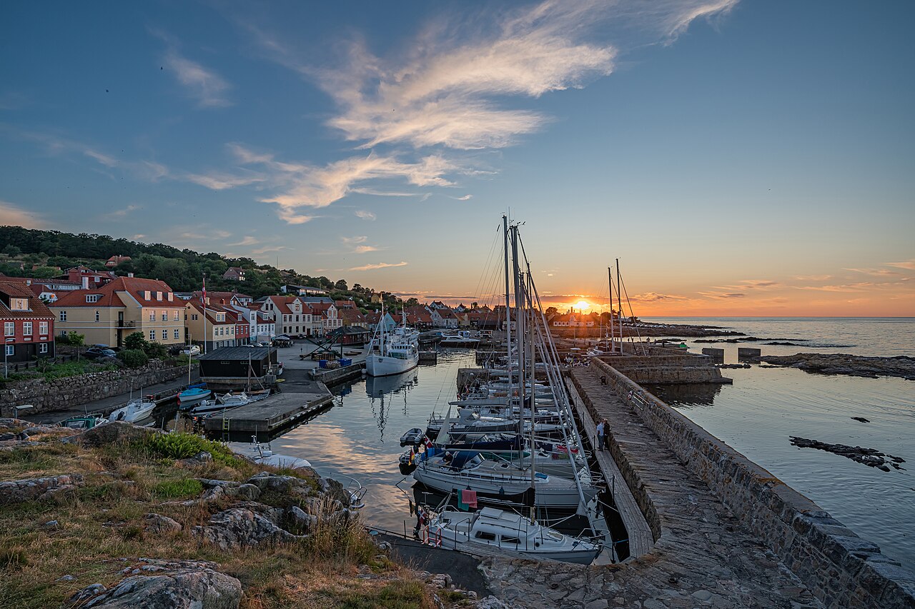 Bornholm i Danmark