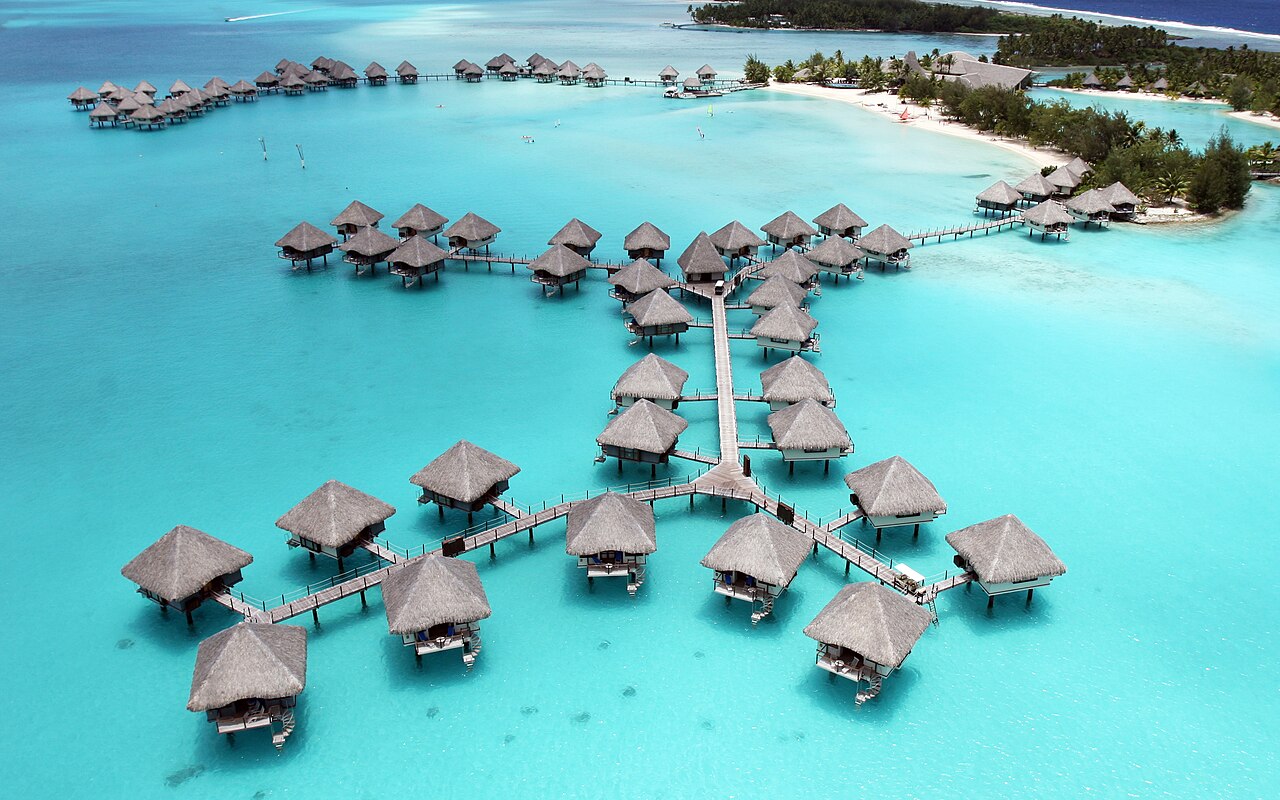Foto fra Bora-Bora, Tahiti – Borabora-LeMeridien-Aerial2-HD