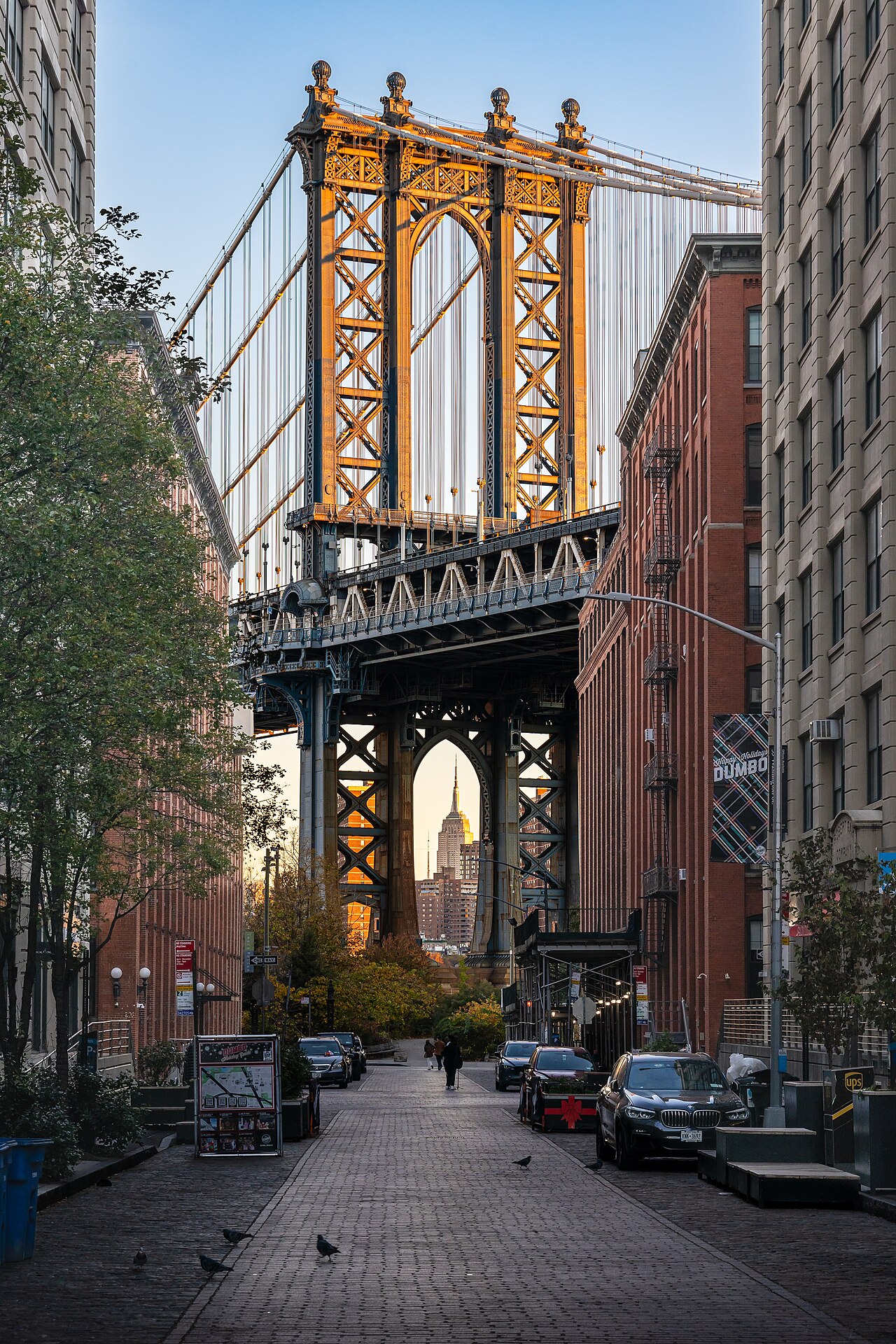 Foto fra New York City, USA – -11-17-Manhattan Bridge Dumbo-0407