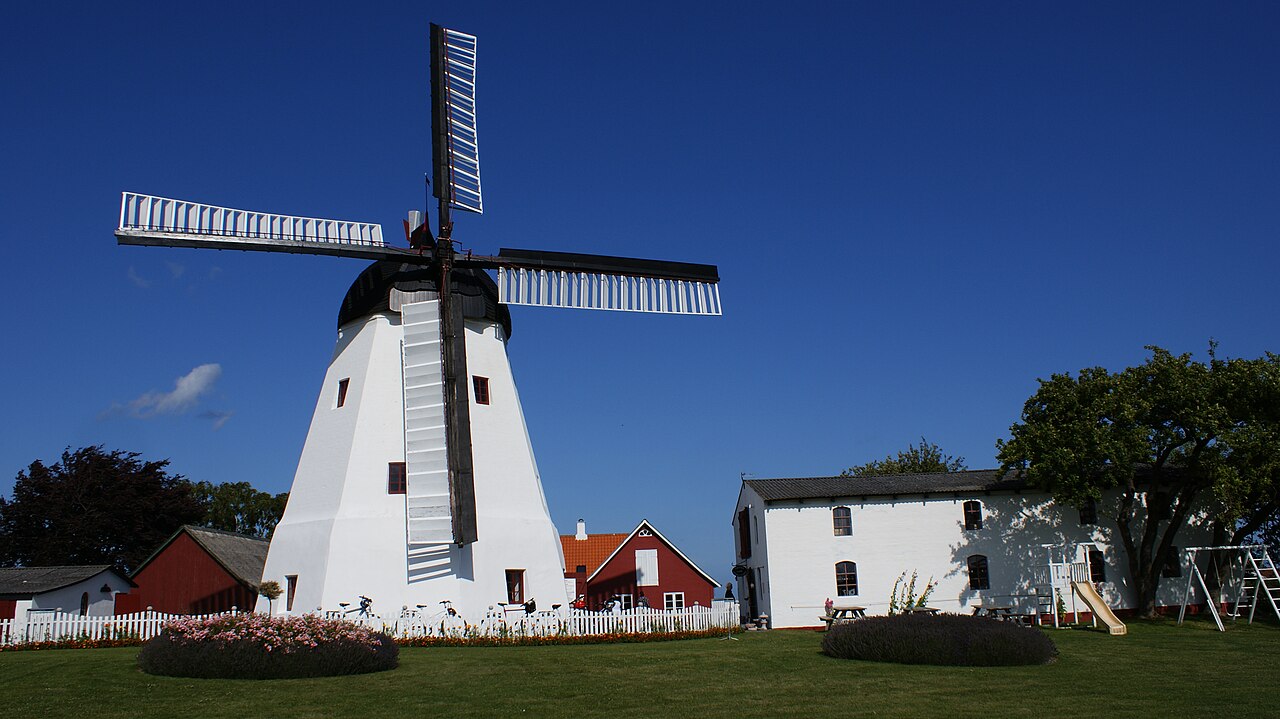 Foto fra Bornholm, Danmark – Bornholm-arsdale-windmill
