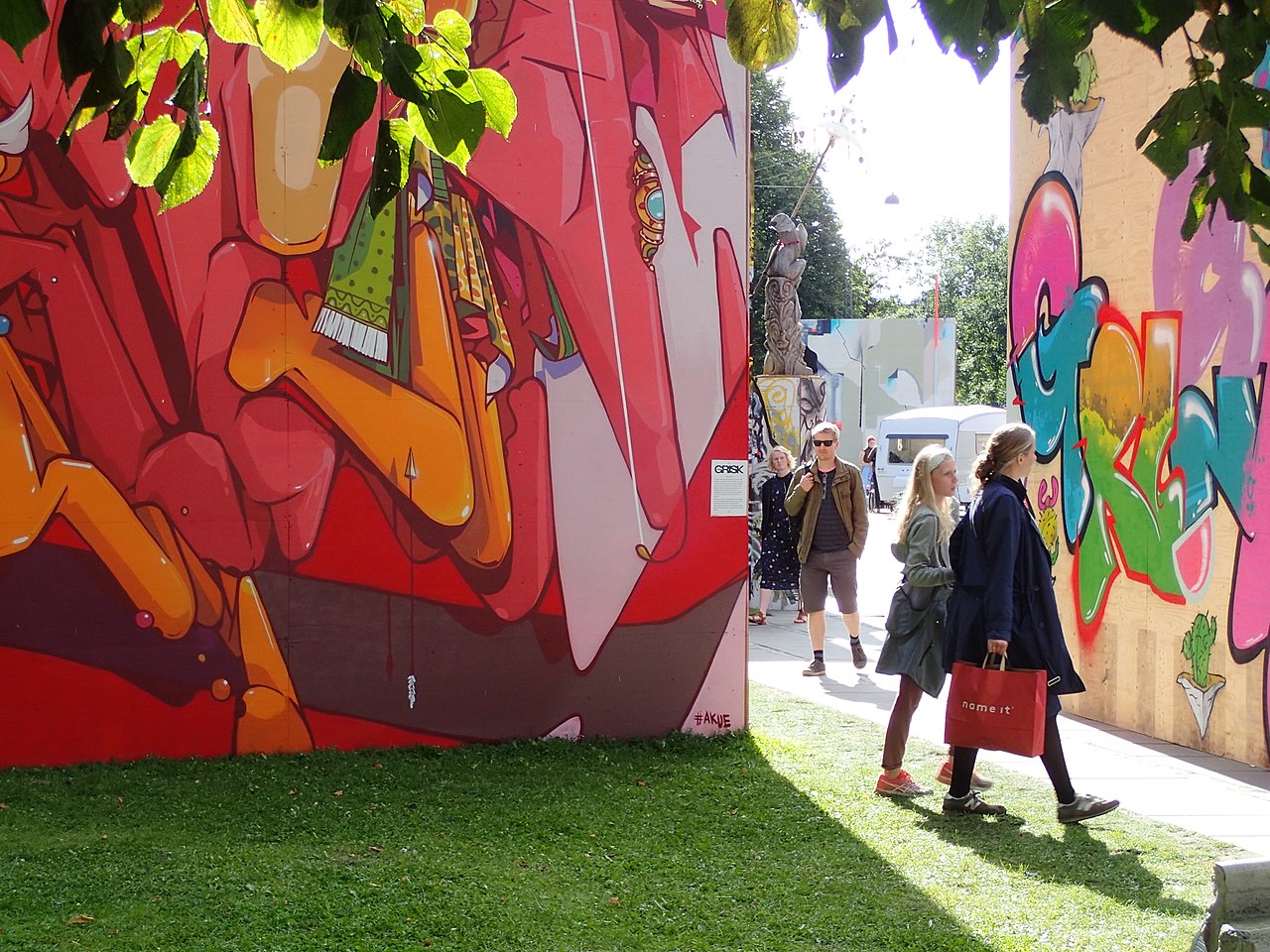 Foto fra Århus, Danmark – Aarhus Streetart Festival