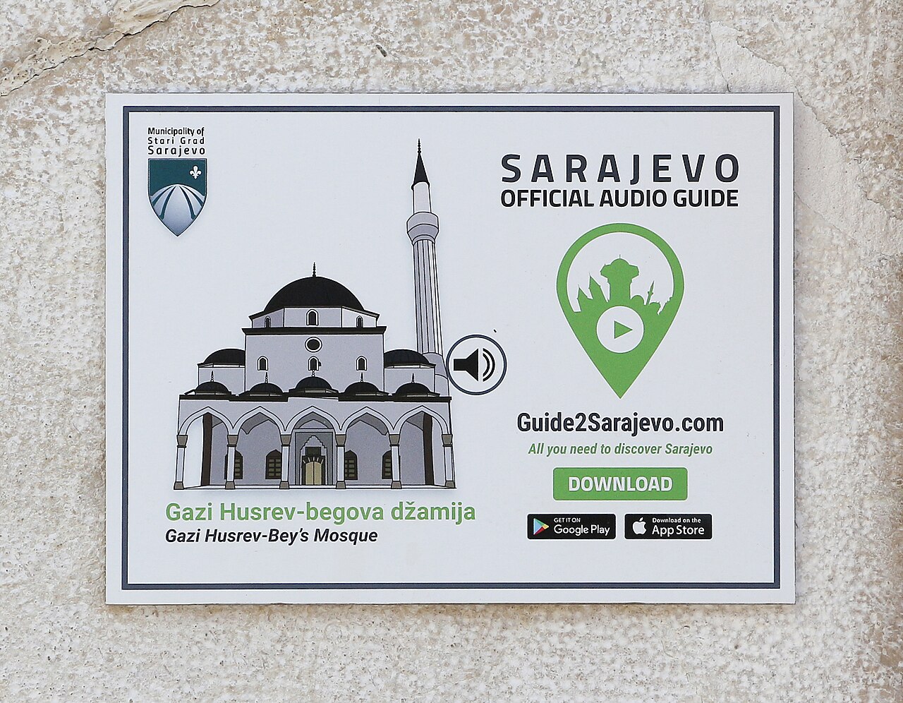 Foto fra Sarajevo, Bosnia-Hercegovina – Gazi Husrev-beg's Mosque 01