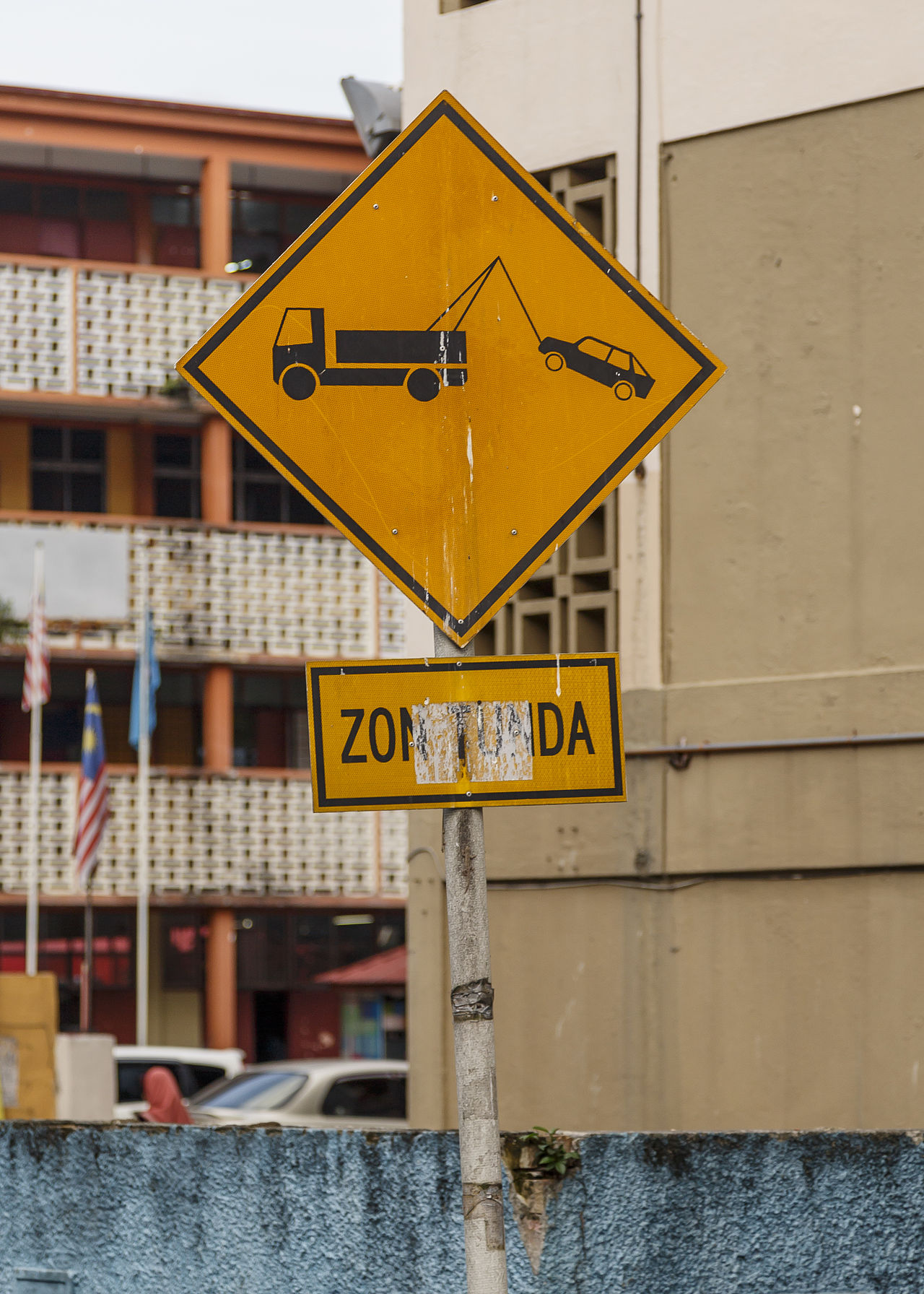 Foto fra Malaysia – Malaysia Traffic-signs Warning-sign-01b