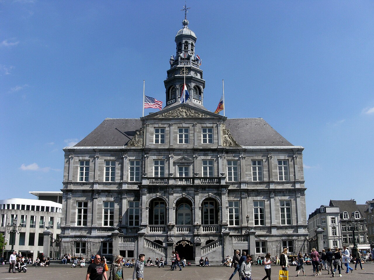 Foto fra Maastricht, Nederland – 20130504 Maastricht 06 Stadhuis