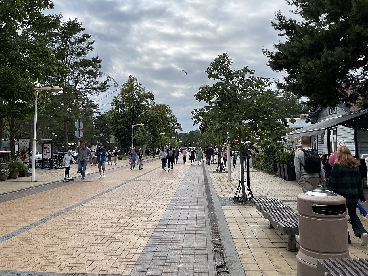Foto fra Palanga, Litauen – Palanga, J. Basanavičiaus gatvė