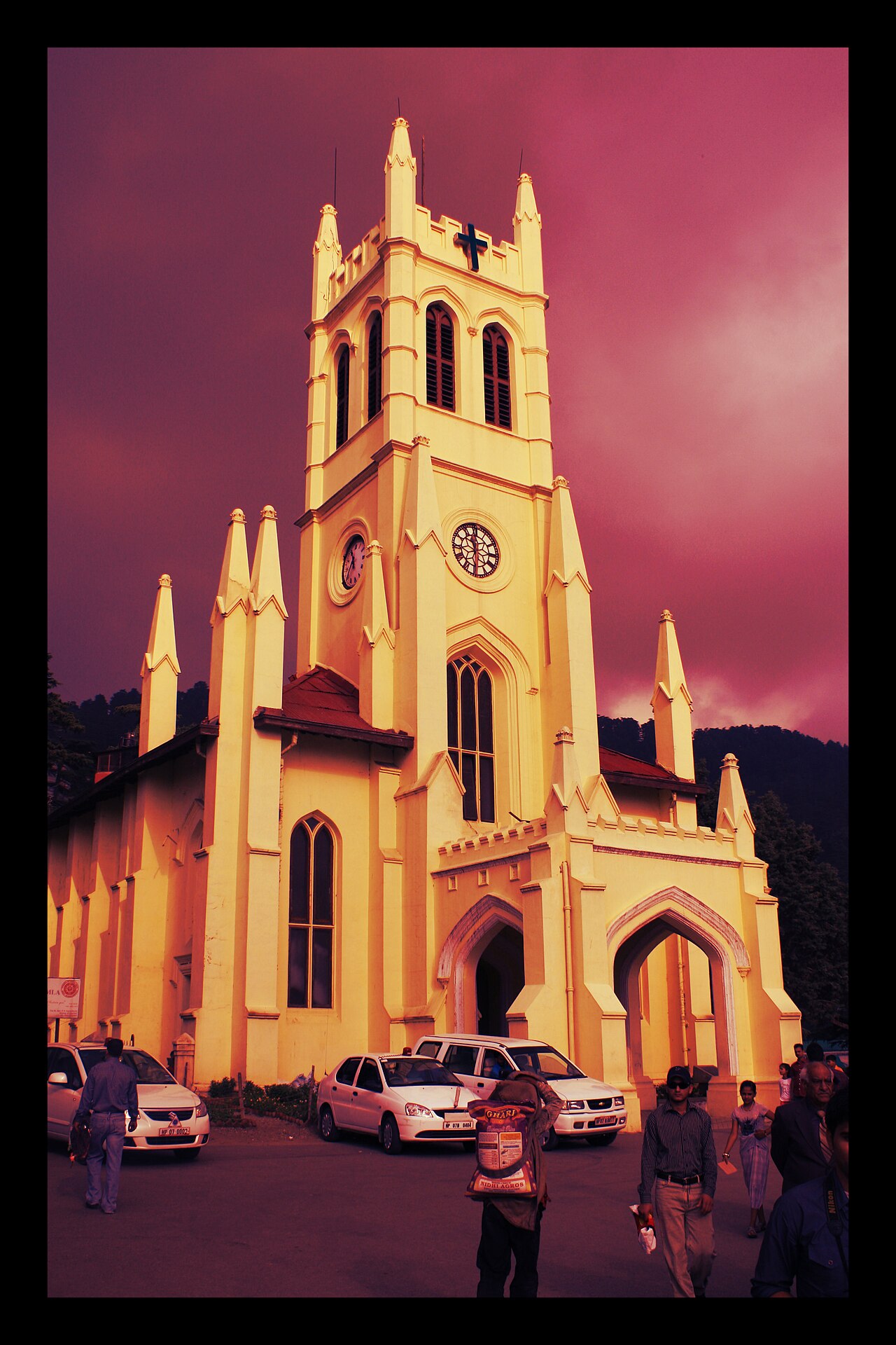 Foto fra Simla, India – Christ Church Shimla