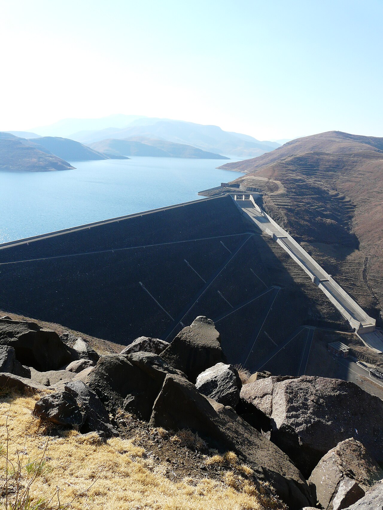 Foto fra Lesotho – Mohale Dam