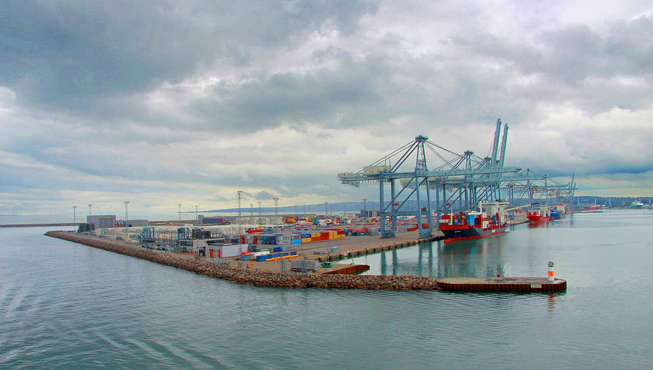 Foto fra Århus, Danmark – Aarhus Container port