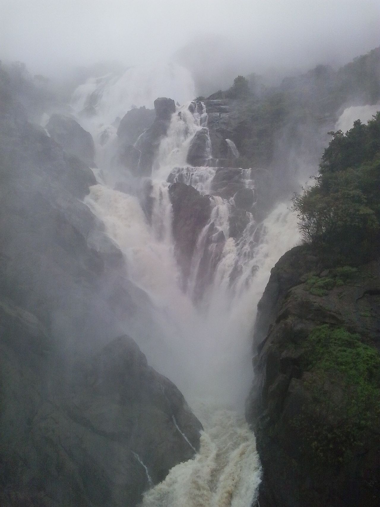 Foto fra Goa, India – Doodhsagar Waterfalls