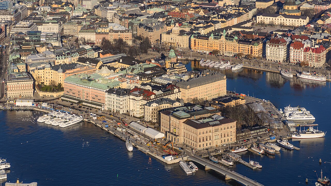Foto fra Stockholm, Sverige – Blasieholmen February