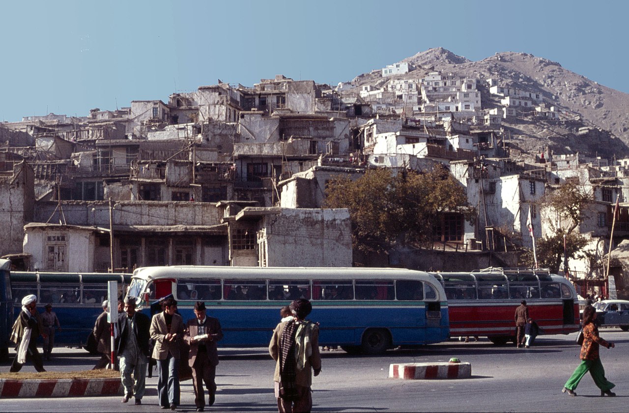 Foto fra Kabul, Afghanistan – Kabul-46-Stadthuegel-1976-gje