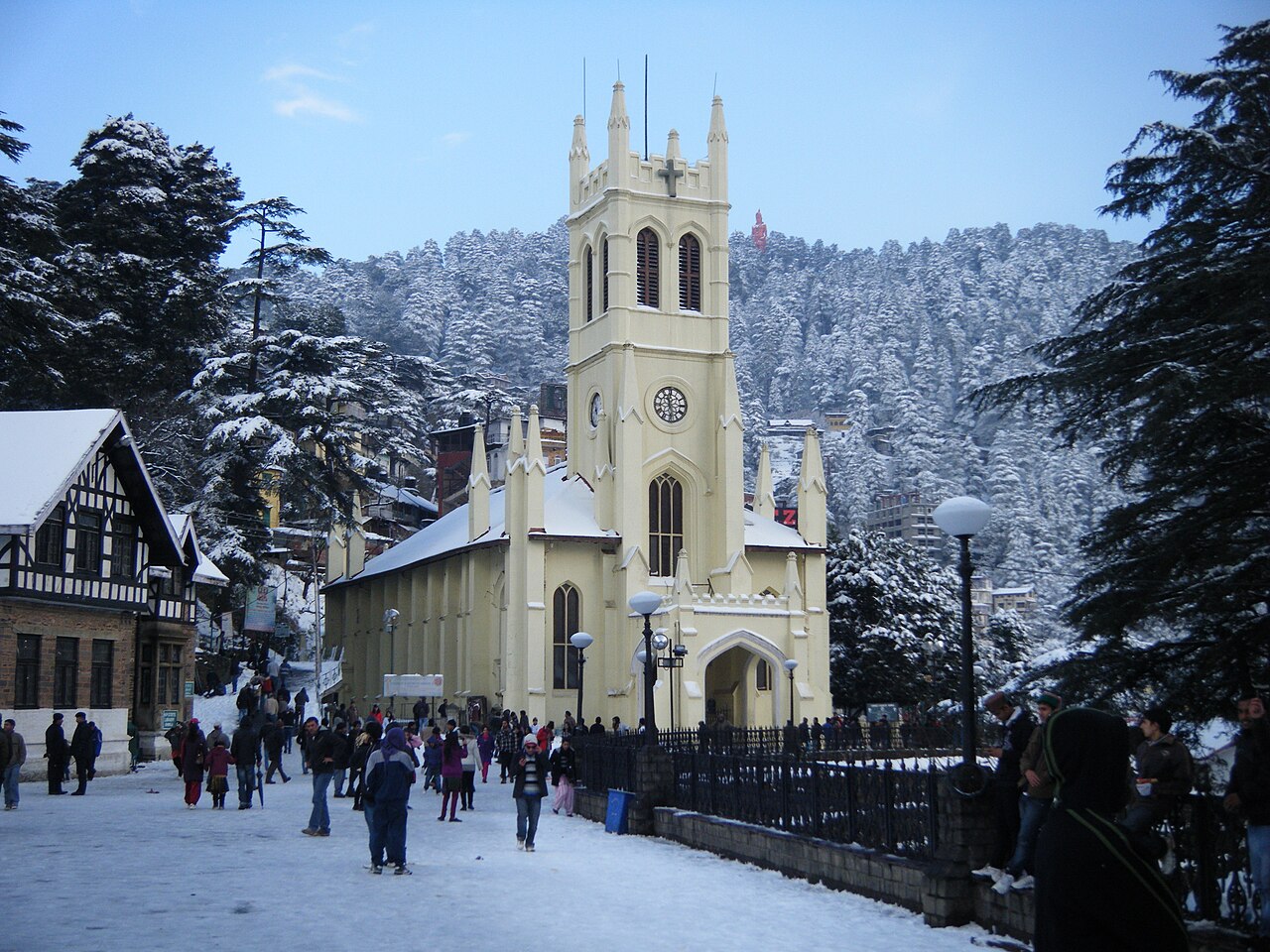 Foto fra Simla, India – Christ Church, Shimla